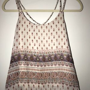 Patterned Tank Top